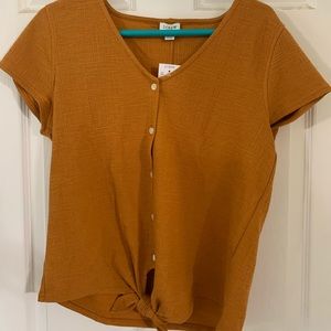 J Crew amber top